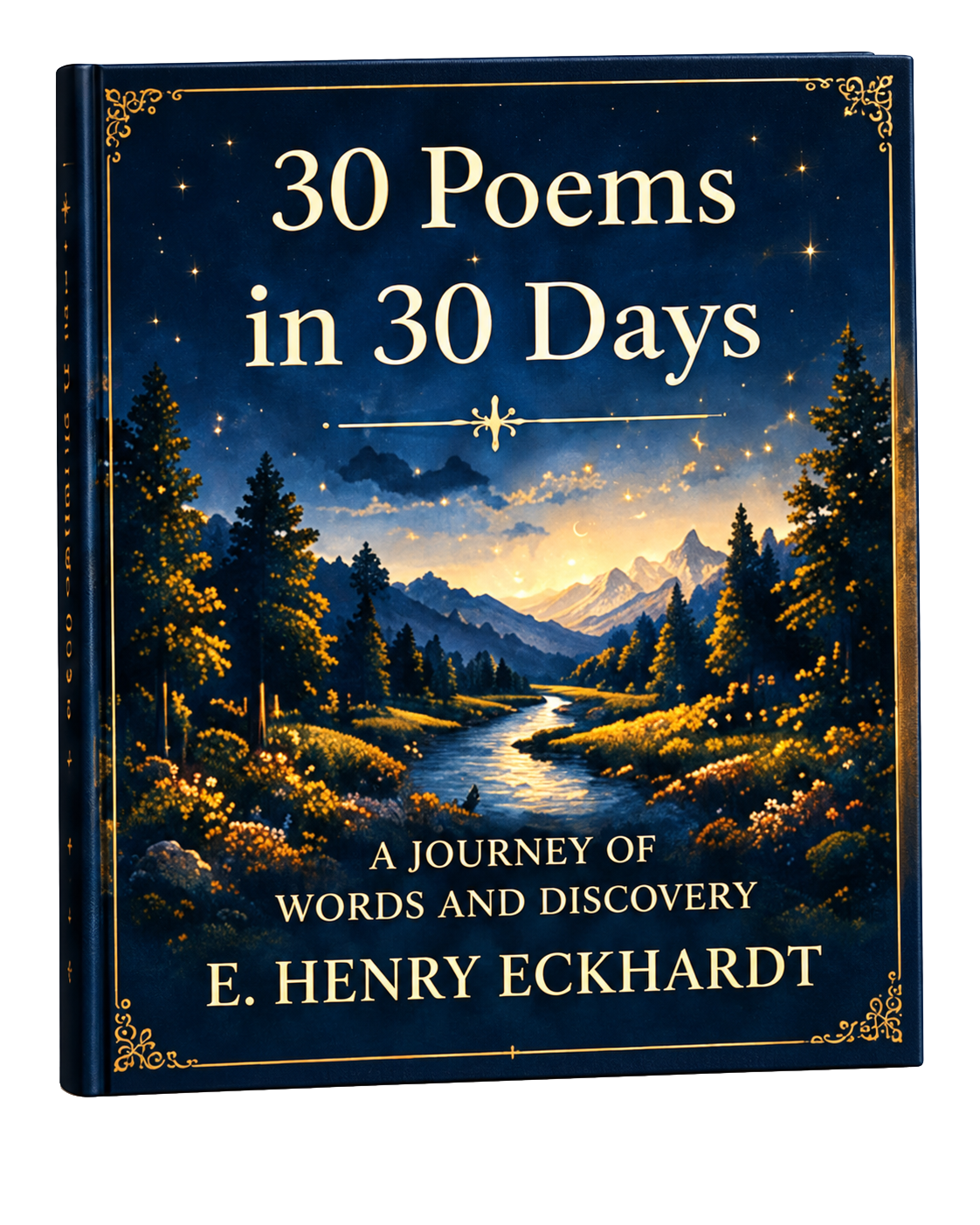 30 Poems in 30 Days book mockup
